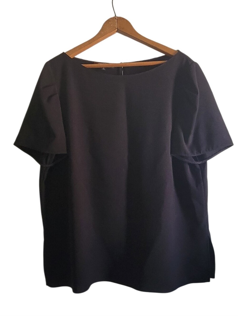 LAFAYETTE 148 Keyhole Puffed Sleeve Top 16